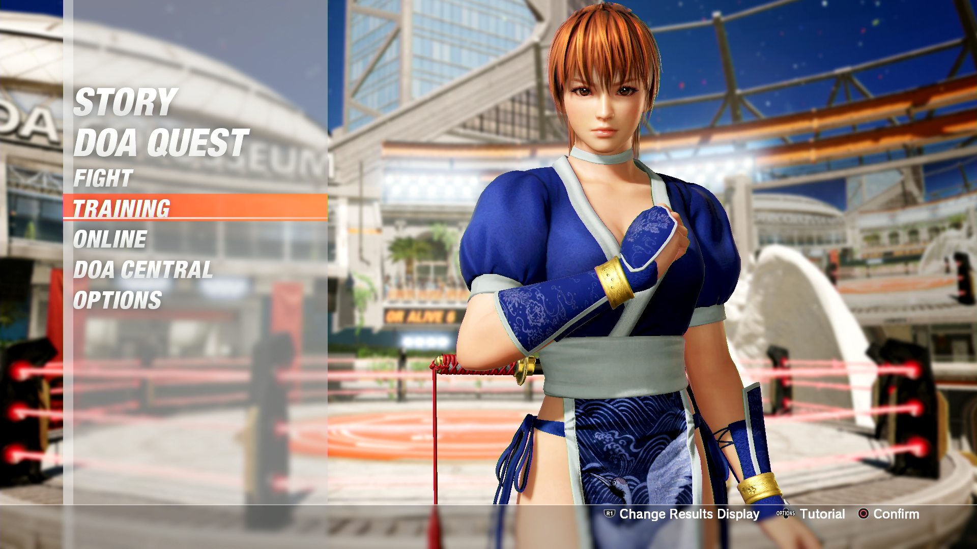 main menu