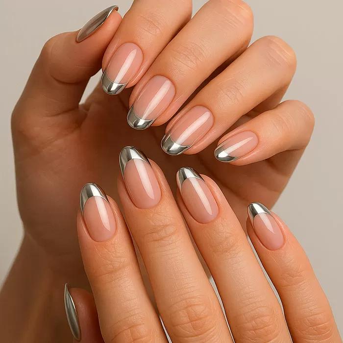 Chrome nails 57