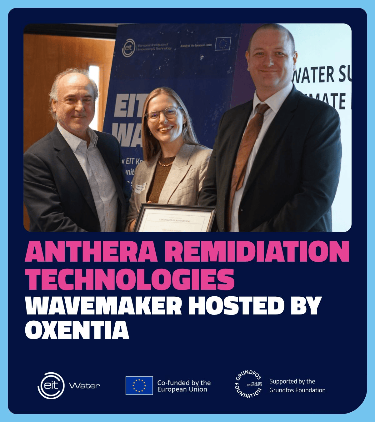 Anthera at Wavemaker Award Ceremony