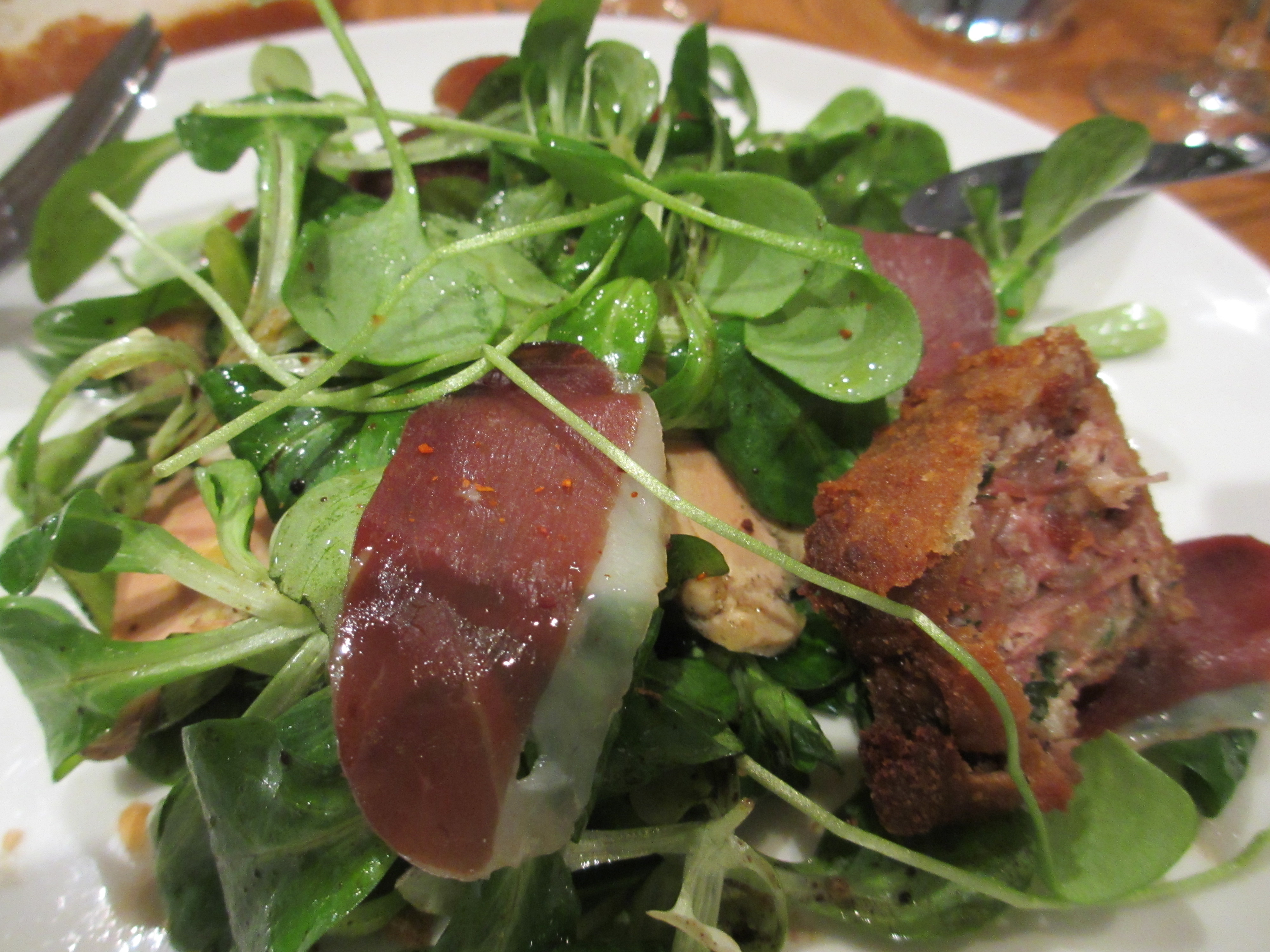 assiette 'tout canard'