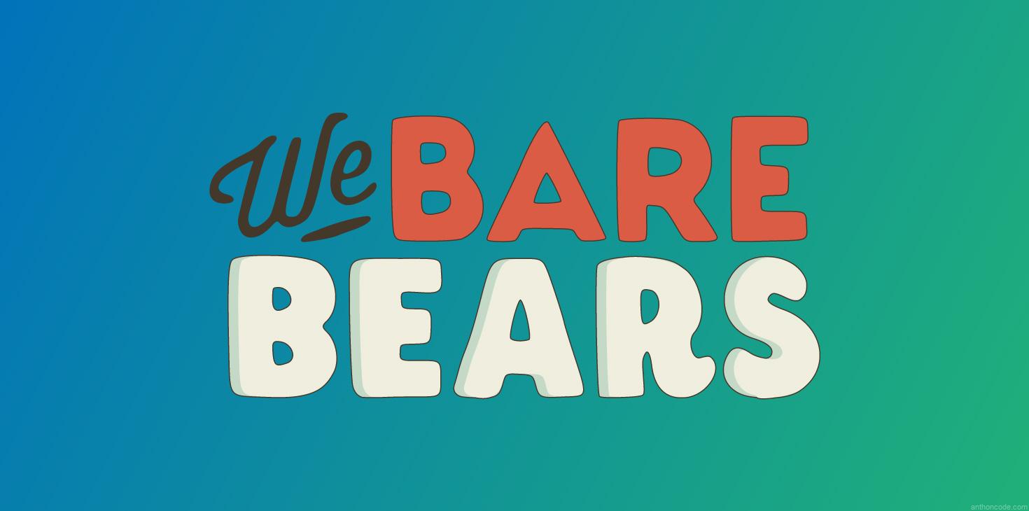 We Bare Bears Wallpaper Free Download Vector File