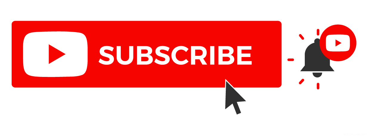 Youtube Subscribe Button Png Vector Notification Bell