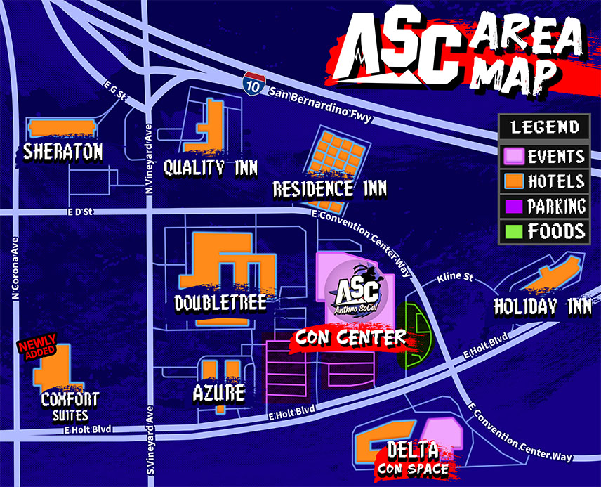 Hotels Venue Anthro SoCal 2026 Hotel Map 2026 