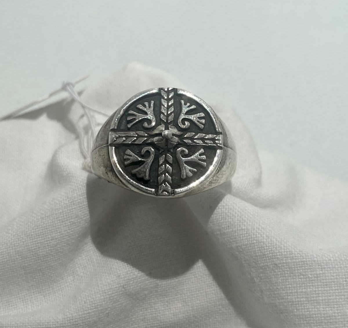 Anello Chevallier Croce celtica medievale
