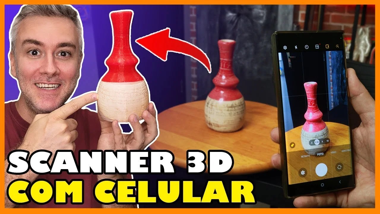 Transforme QUALQUER CELULAR em um SCANNER 3D! Tutorial Polycam