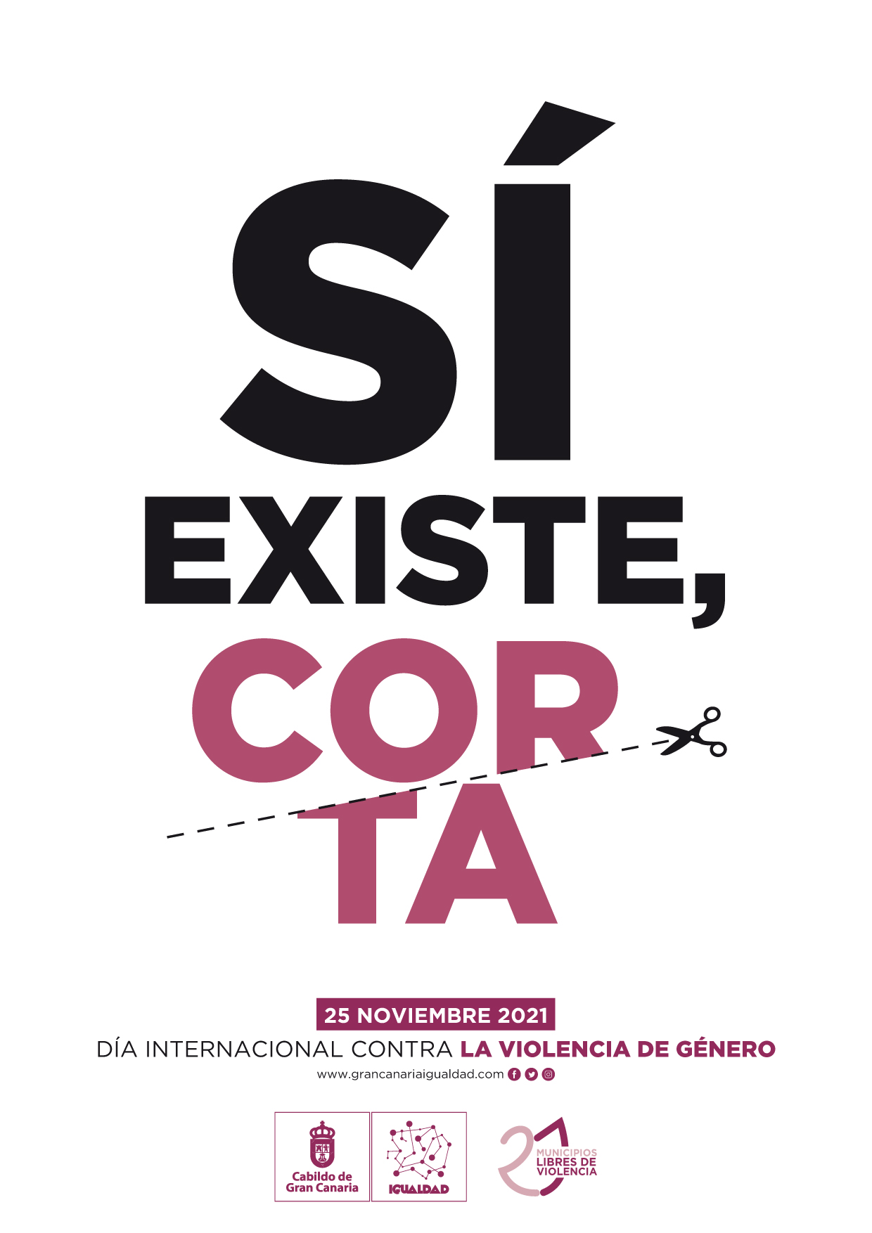 Sí existe, corta