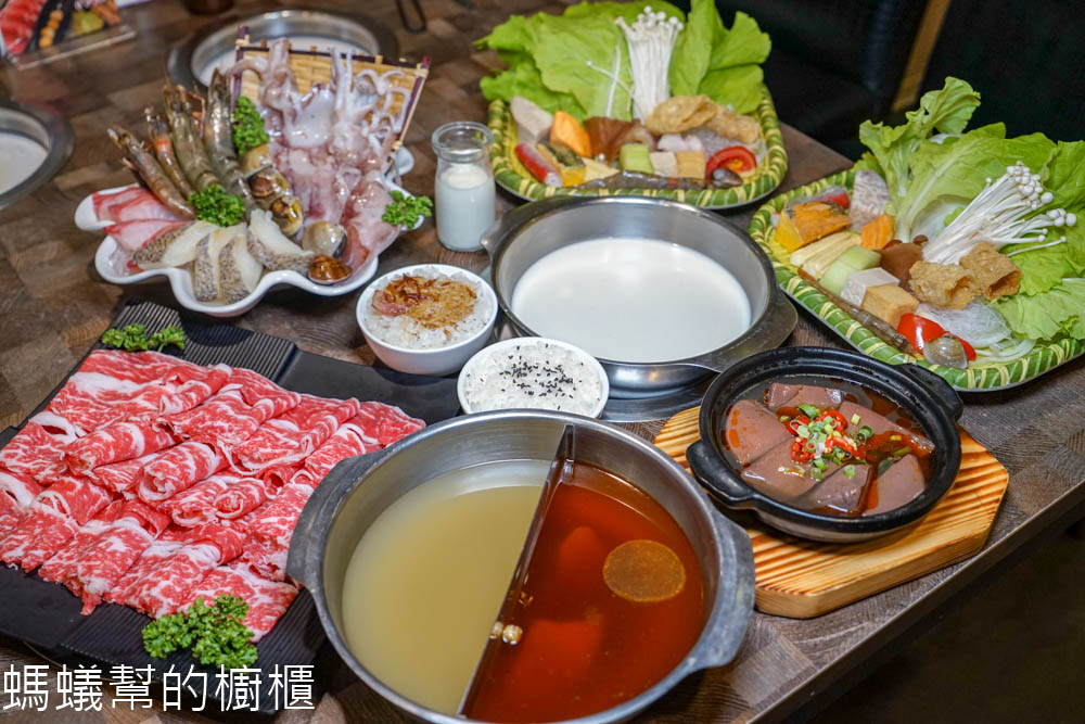 泊君一鍋 | 溪湖火鍋美食推薦，推薦澎湖小卷、美國牛小排雙倍量。