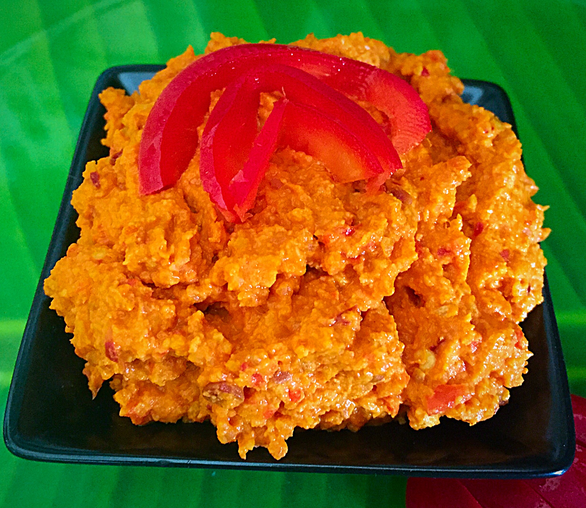 Capsicum Paruppu Thogayal anubala's kitchen