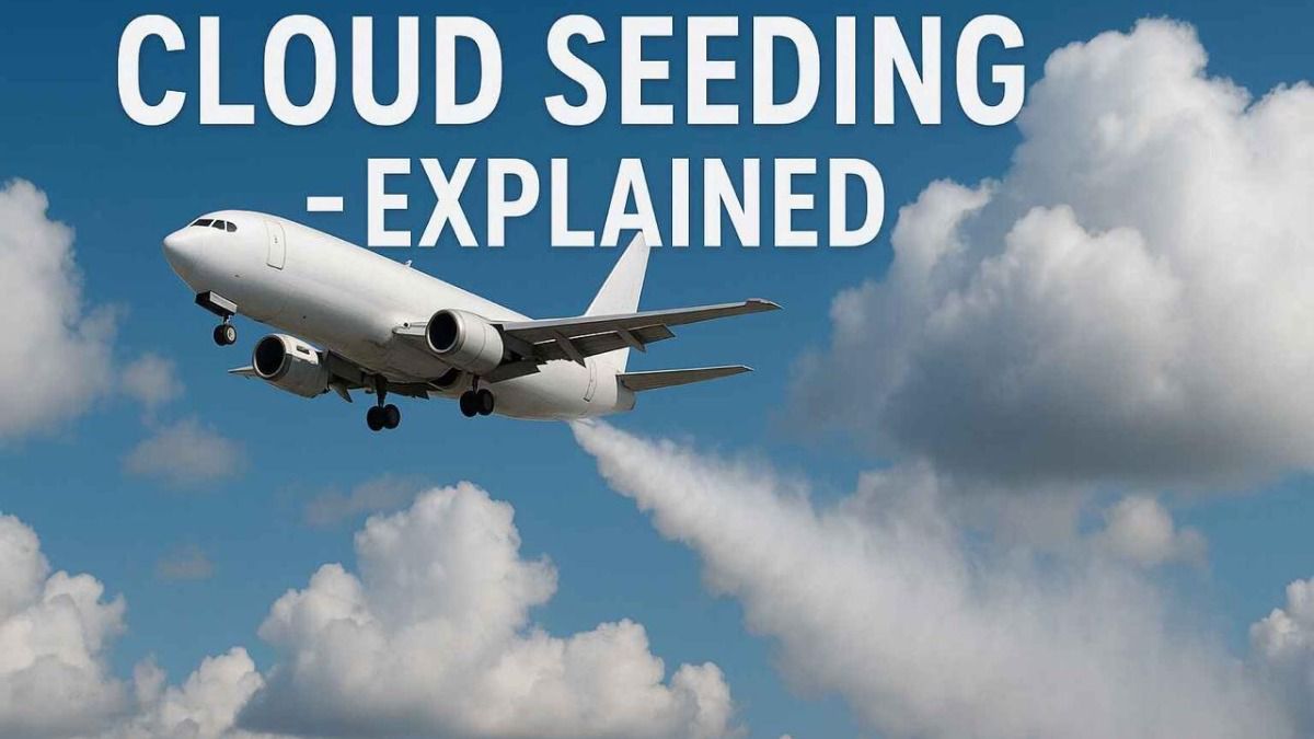 Artificial rain in Delhi! What is cloud seeding? Types, Methods of dispersion, Common agents – EXPLAINED