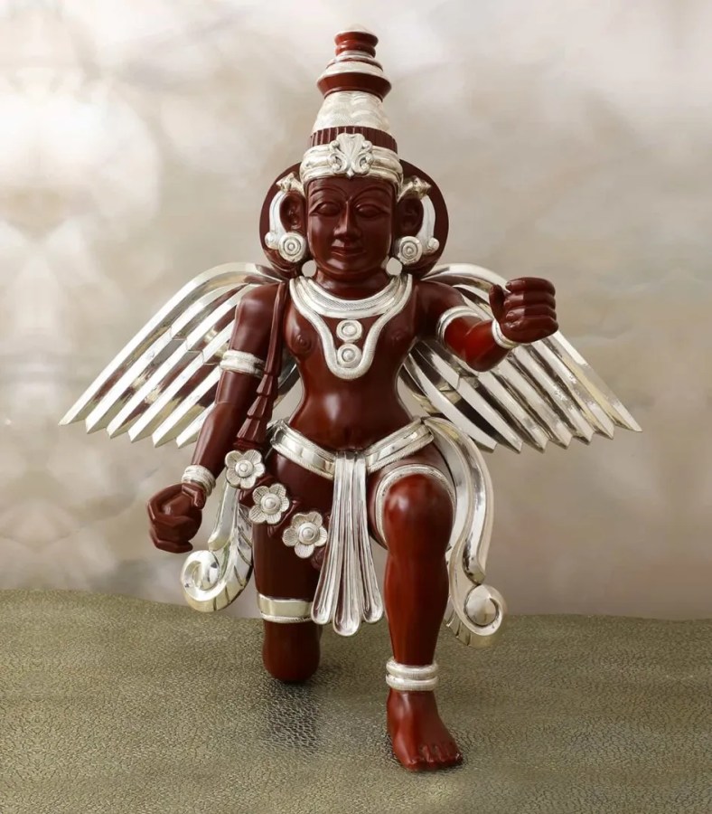 Extravagant teakwood & silver decors 