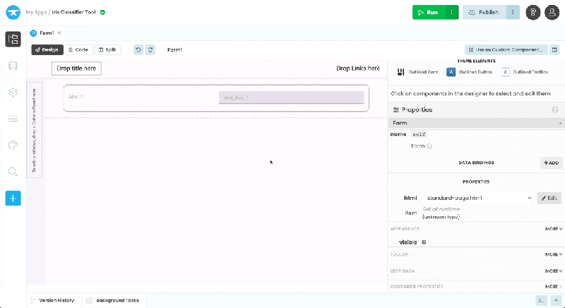 Turning A Google Colab Notebook Into A Web App - Mobile Dark Textures for Desktop