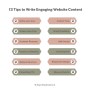 How To Write Website Content: 13 Tips From A Copywriter