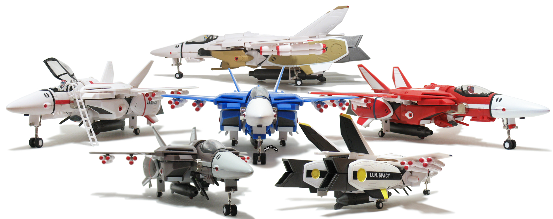 マクロス VF-1A M. JENIUS 25 Anniversary1/55 Transformers Square One: Macross One Year Project - Dec 2013
