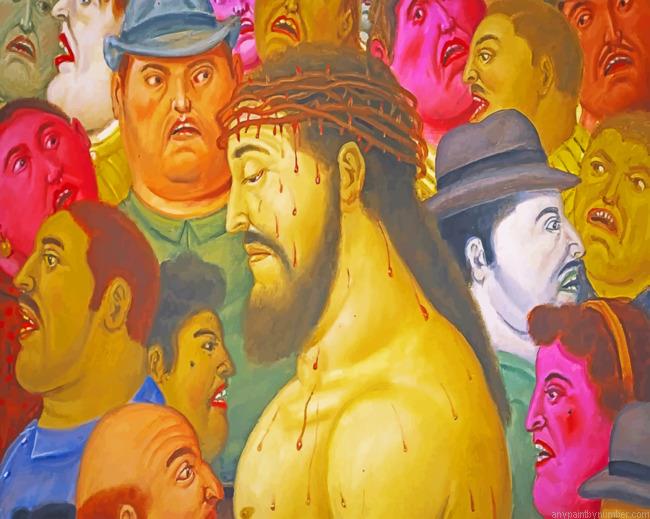 Botero In Rome Painting By Numbers.jpeg