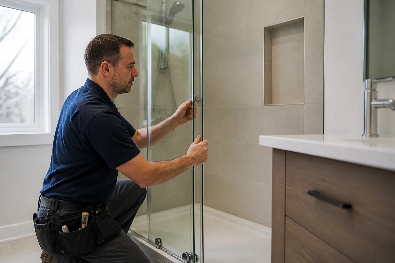 How to compare sliding shower doors against pivot and hinged alternatives