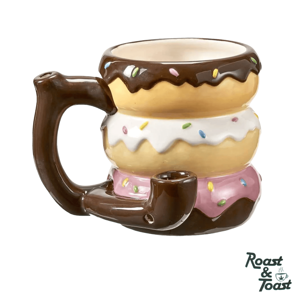 DONUT PIPE MUG