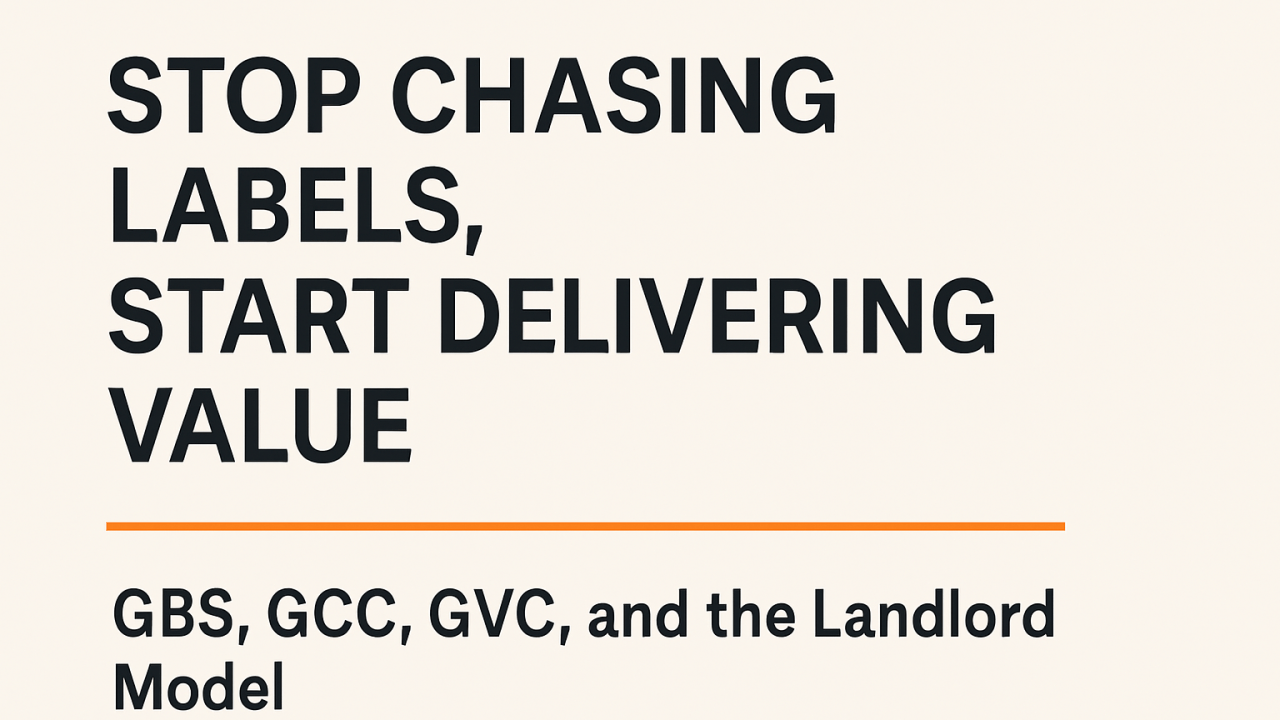 Stop Chasing Labels, Start Delivering Value