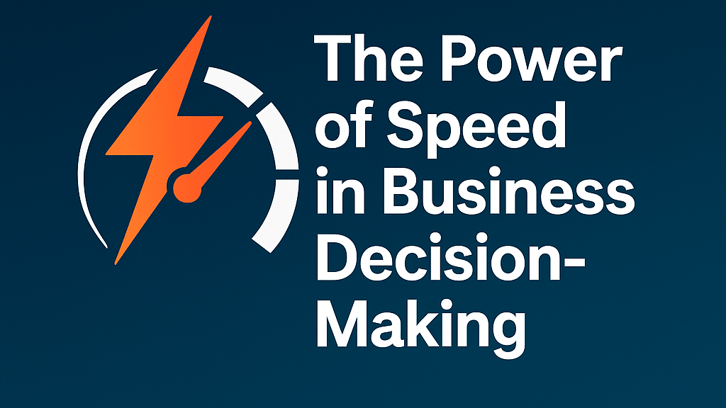 Speed as Strategy