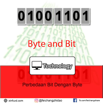 Perbedaan Bit Dengan Byte