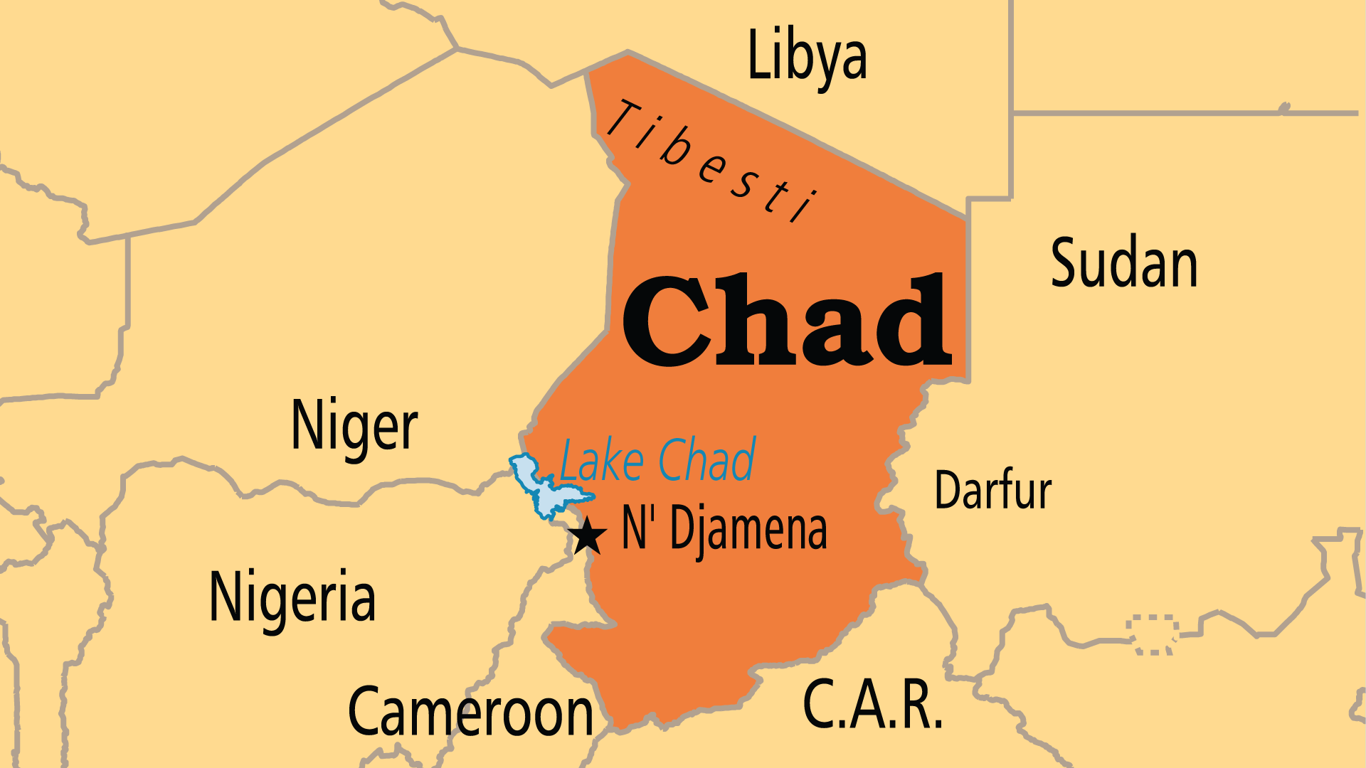 Chad Establishes Three New Public Specialised Higher Chad Map 