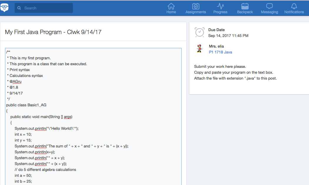 Mrs. Elia's AP Computer Science | Class Website at PHS