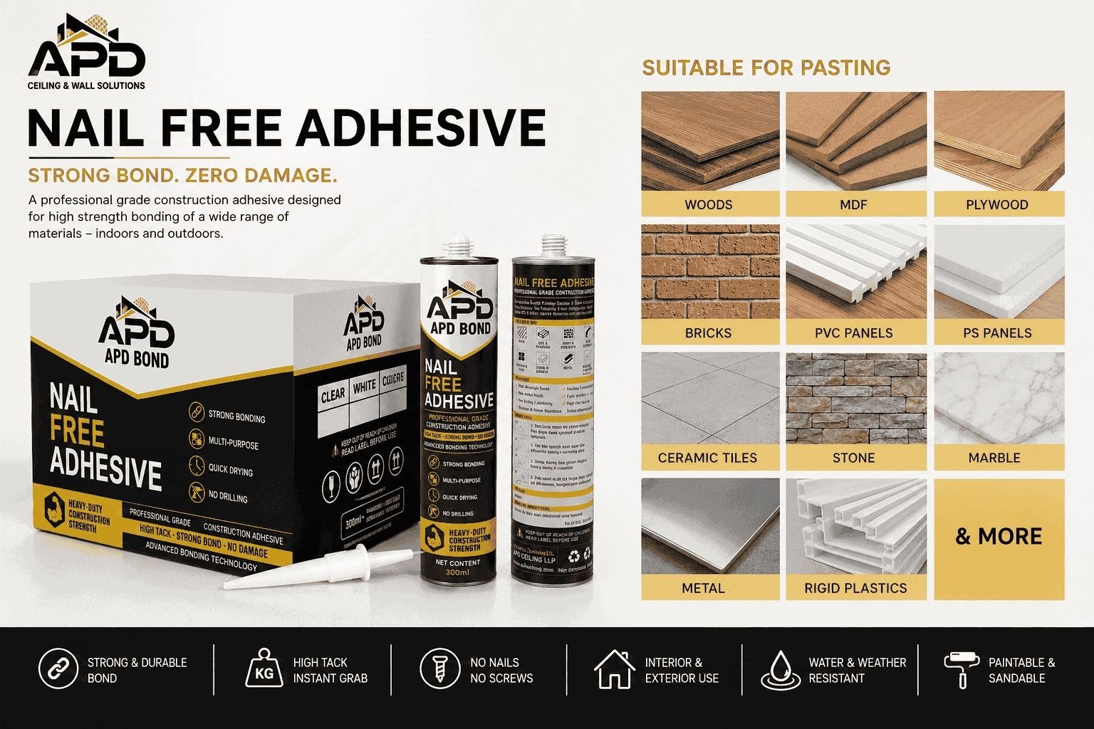 Nail Free Adhesive Main Shot