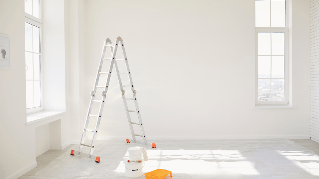 Interior and exterior painting services by APE Constructions LLC in Oregon, highlighting clean preparation, quality materials, and expert craftsmanship.