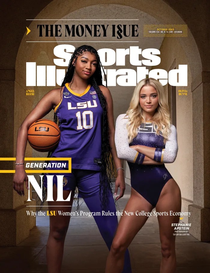 Sports Illustrated cover on "Generation NIL"