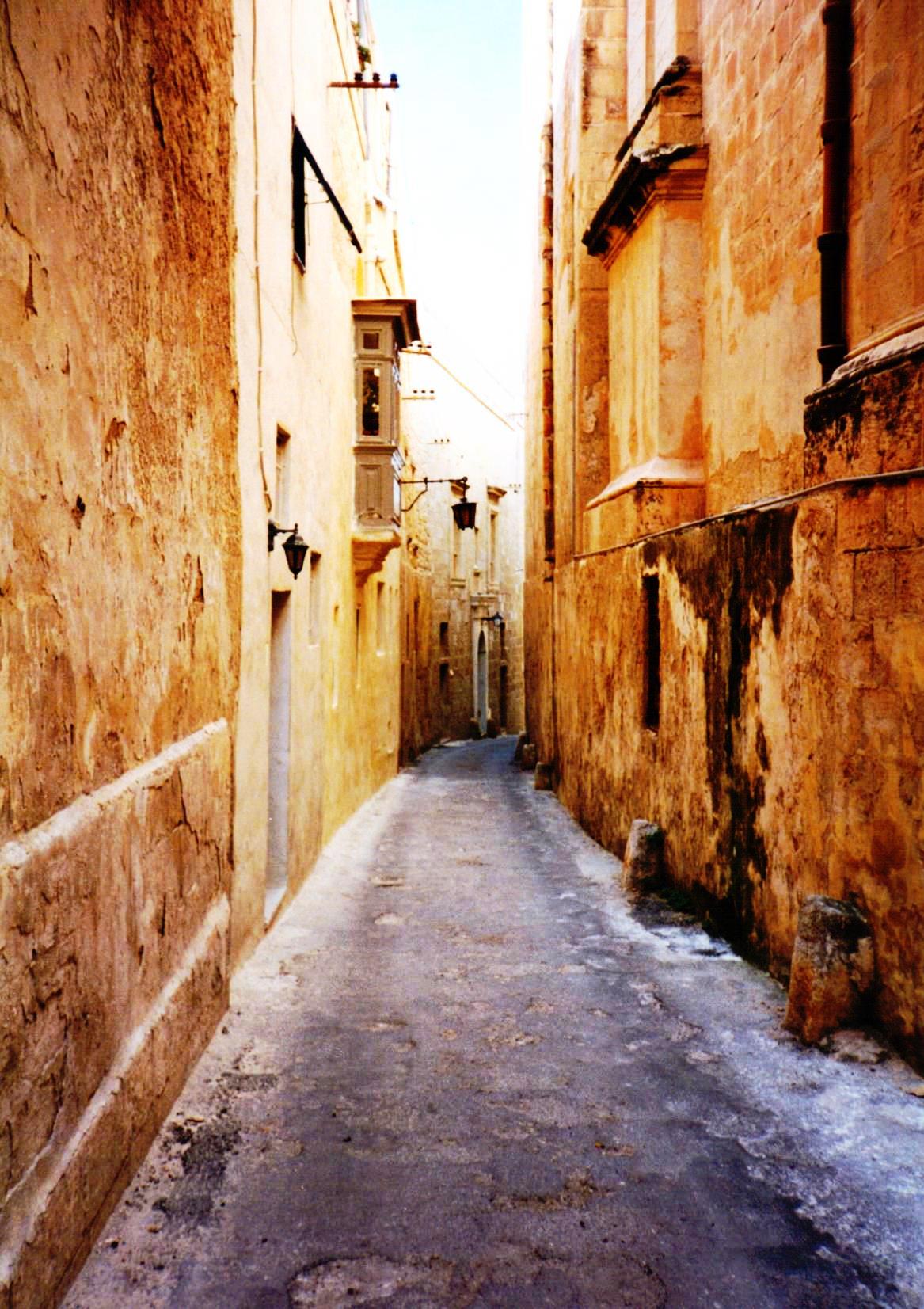 Mdina pre restoration.