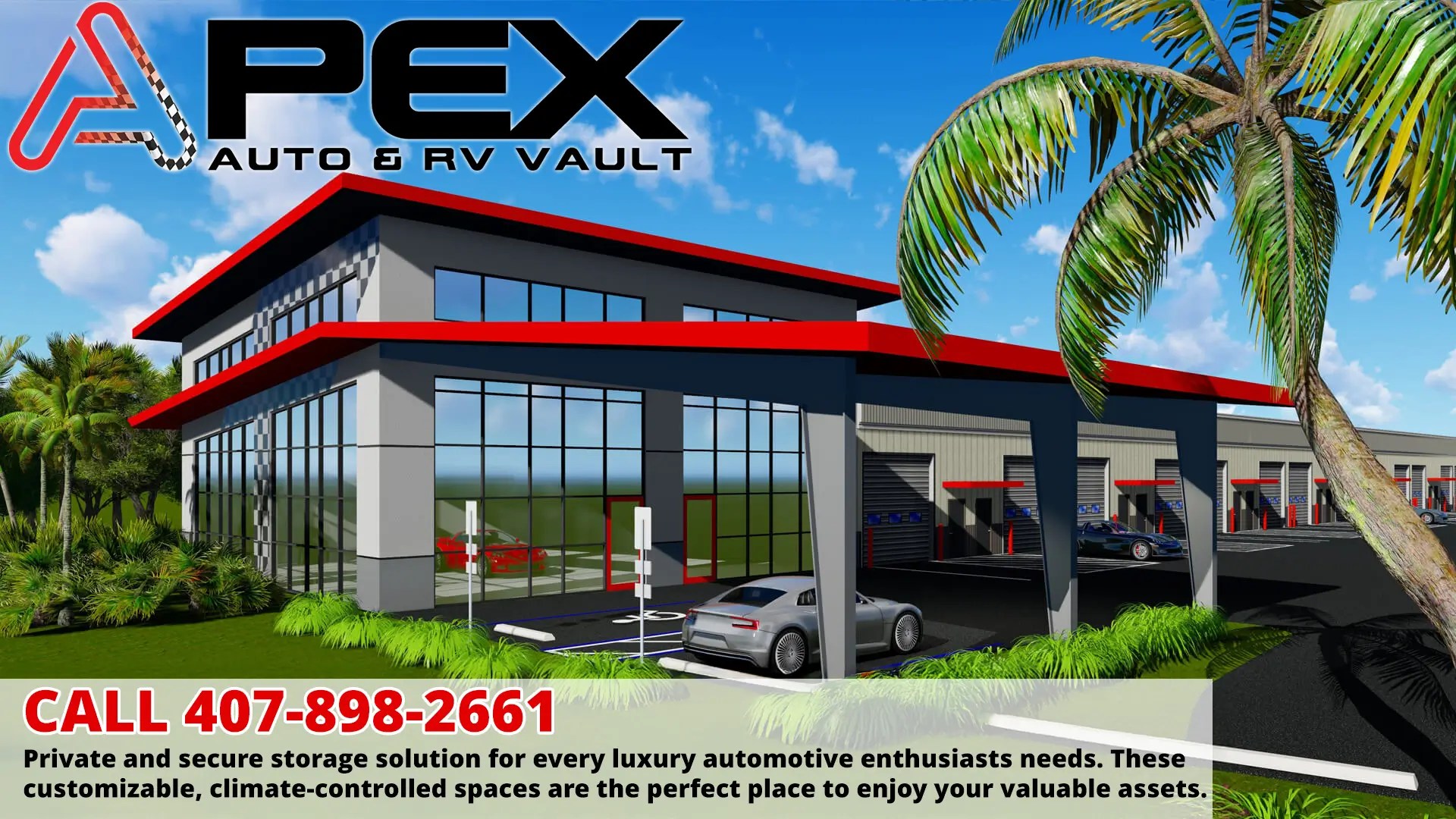 Apex Auto and RV Vault Now Open