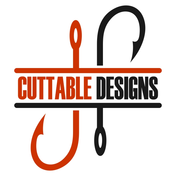 Connect with them on dribbble; Double Fishing Hook Cuttable Design Apex Embroidery Designs Monogram Fonts Alphabets