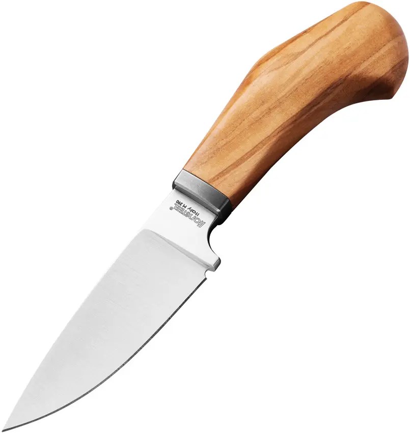 Lionsteel Willy Pocket Fixed Blade - M390 Blade - Olive Wood Handle - WL1UL