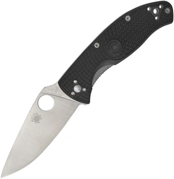 Spyderco | Tenacious | 8Cr13MoV / Leaf | Black FRN Handle