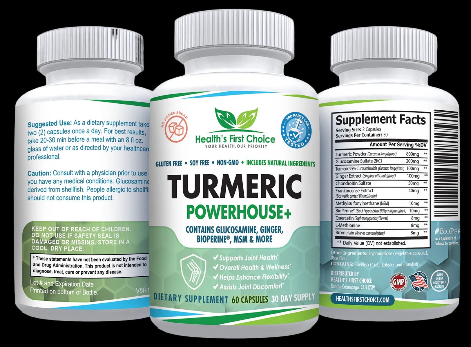 Turmeric Powerhouse+: Comprehensive Joint and Inflammatory Support