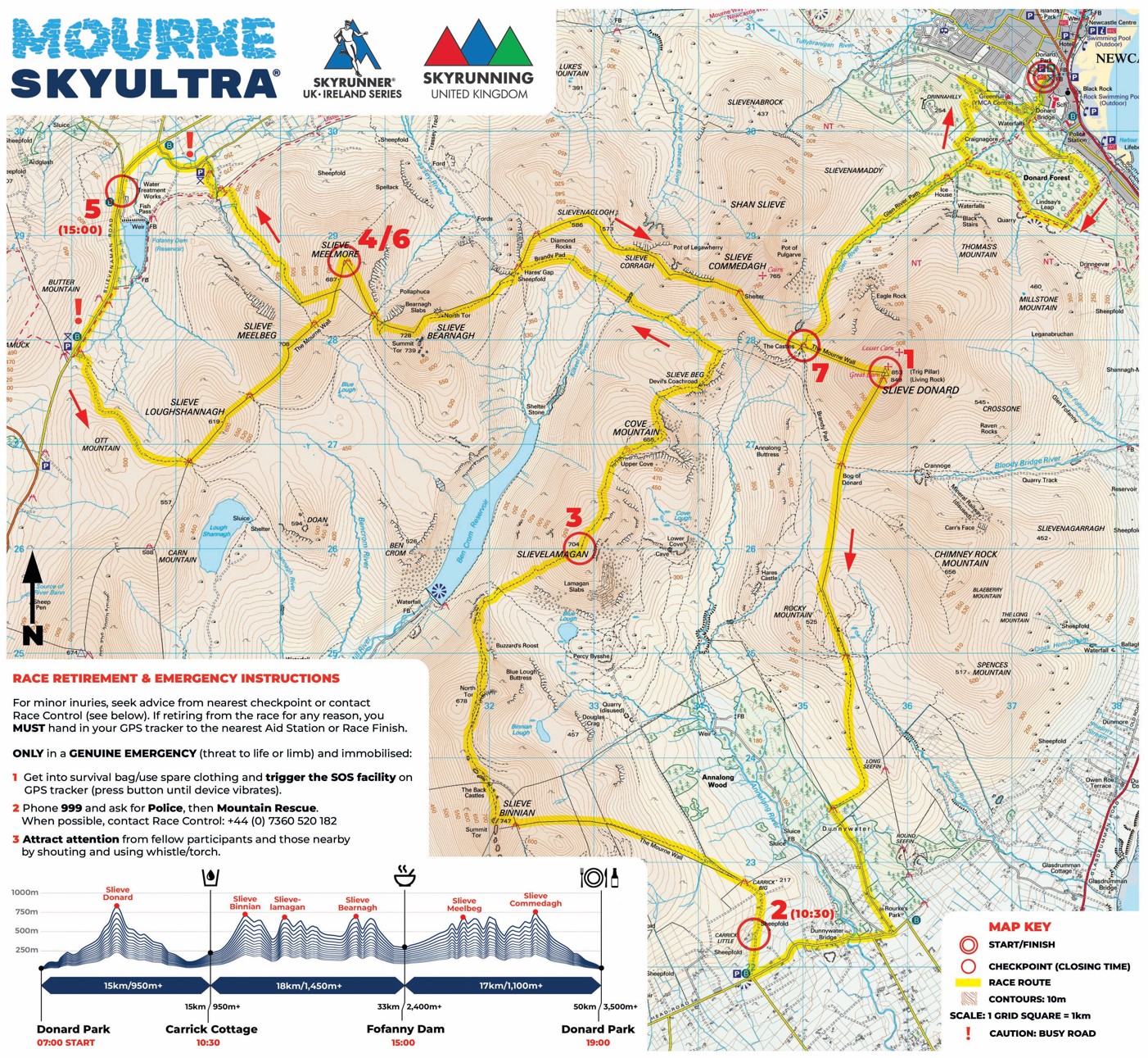 SkyRun The Mournes 2024 Race Director S Report APEX Running SkyUltraMap 