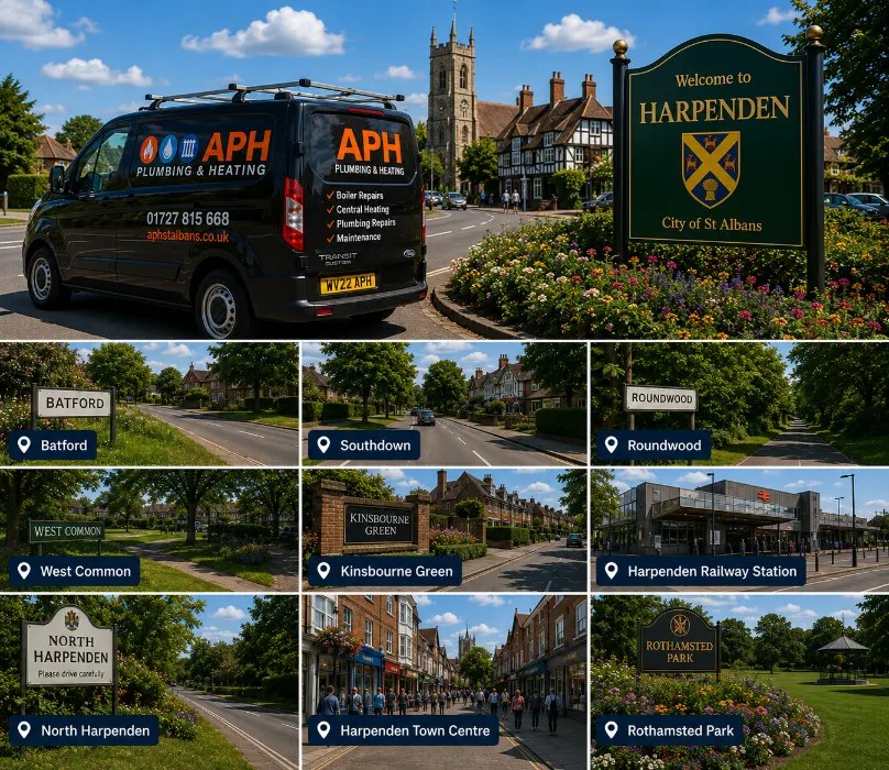 Harpenden locations covered 2