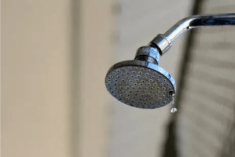Leaking shower