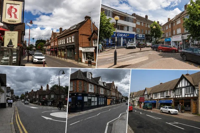 Radlett_areas names