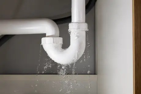 Pipework leak