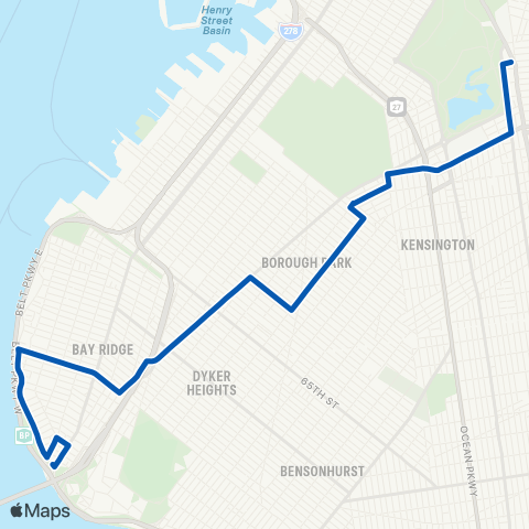 MTA Brooklyn B16 bus Times - NYC - Transit App