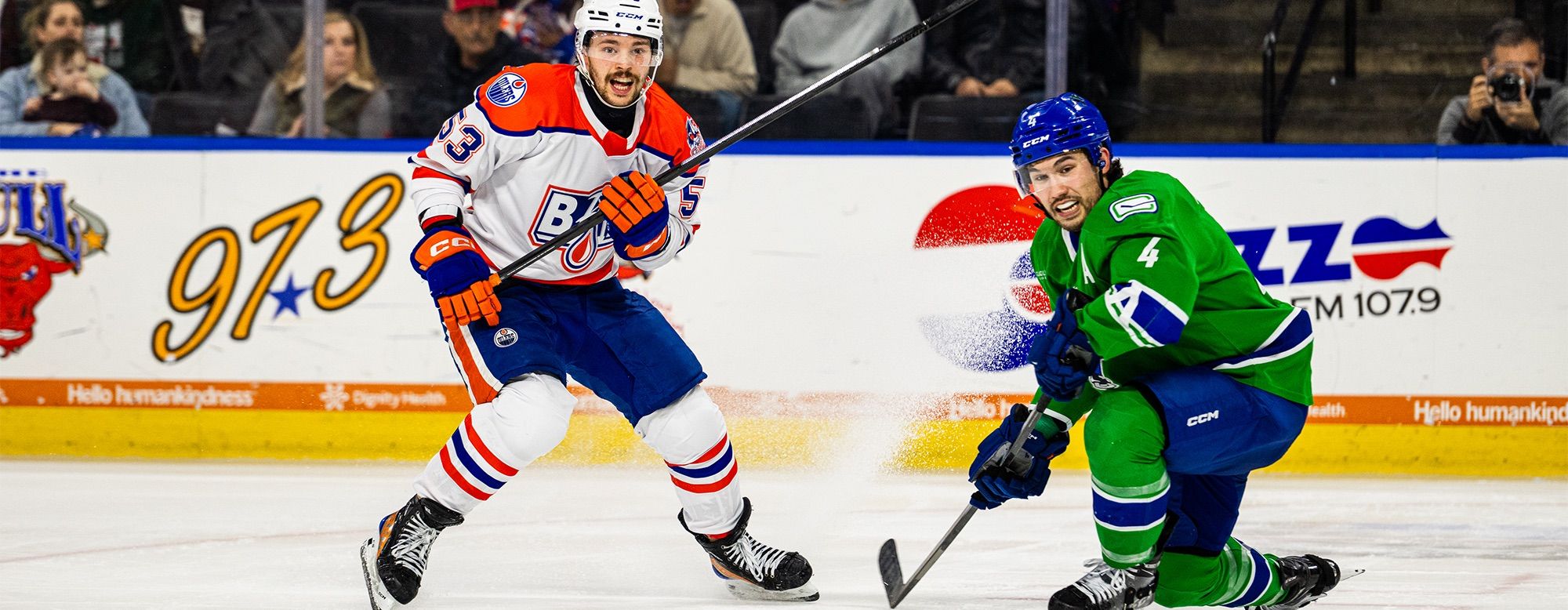 Canucks fall 3-2 to Condors in hard-fought battle | Pro Hockey News