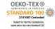 COTON BIOLOGIQUE STANDARD 100 by OEKO-TEX®