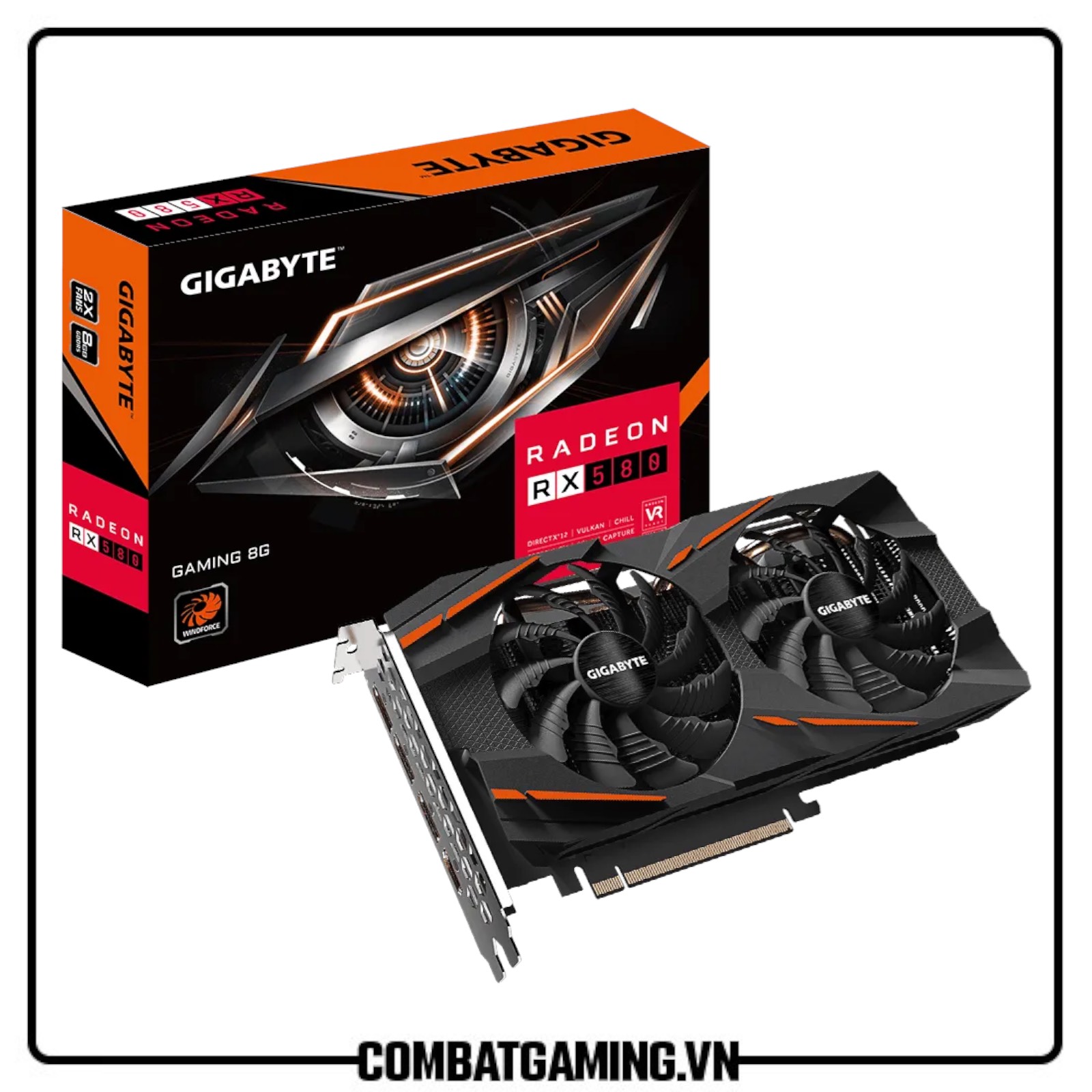 VGA Gigabyte Radeon RX 580 Gaming 8GB GV RX580GAMING 8GD