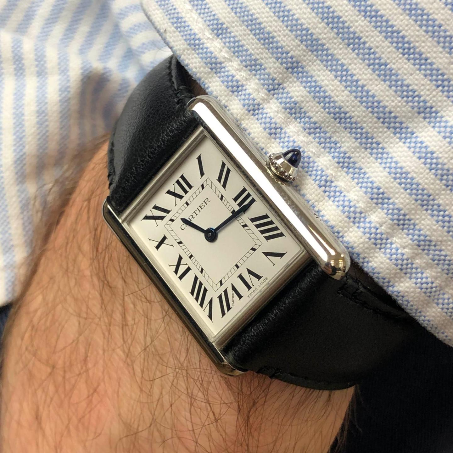 Cartier tank must solarbeat