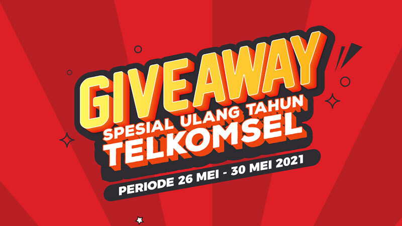 Apakah anda sering memburu hadiah dari memenangkan giveaway di ig? Giveaway Gebyar Ulang Tahun Telkomsel Ke-26 Bersama Dunia