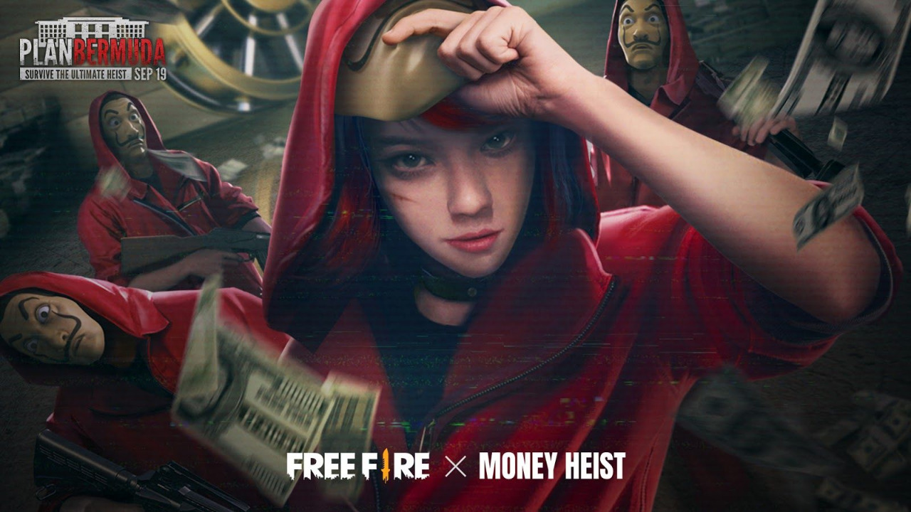 Free Fire X Money Heist Collaboration To Release Exclusive In Game Content Comes W Dunia Games