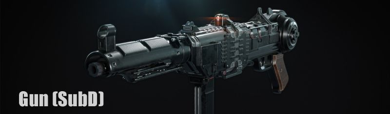 Gun Subd Flippednormals - Space Designs - Amazing 4K Collection