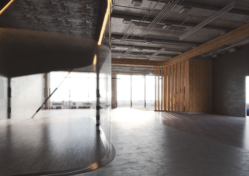 Big Office Flippednormals - Modern Mountain Design - Retina