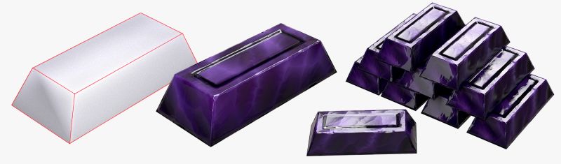 Obsidian Ingot Minecraft Skin - Full HD Abstract Backgrounds for Desktop