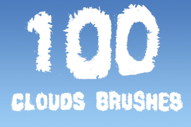 100 Cloud Brushes Flippednormals - City Textures - Professional High Resolution Collection